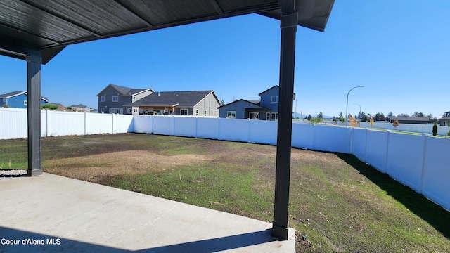 2941 N Wrenley Ln, Post Falls, ID 83854 - view of yard featuring a patio area and a residential view
