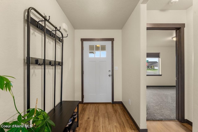 12613 N Lattner St, Rathdrum, ID 83858 - mudroom featuring wood finished floors, healthy amount of natural light, and baseboards