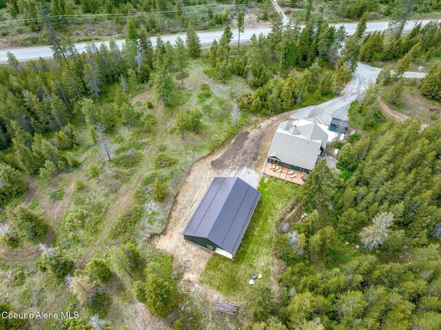29264 N Ramsey Rd, Athol, ID 83801 - aerial overview of property's location