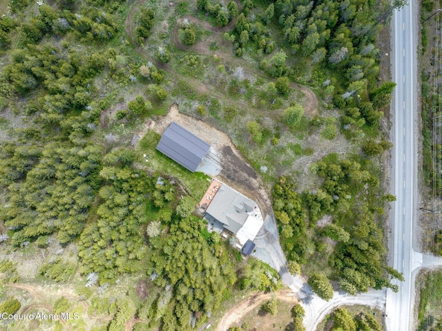 29264 N Ramsey Rd, Athol, ID 83801 - aerial overview of property's location