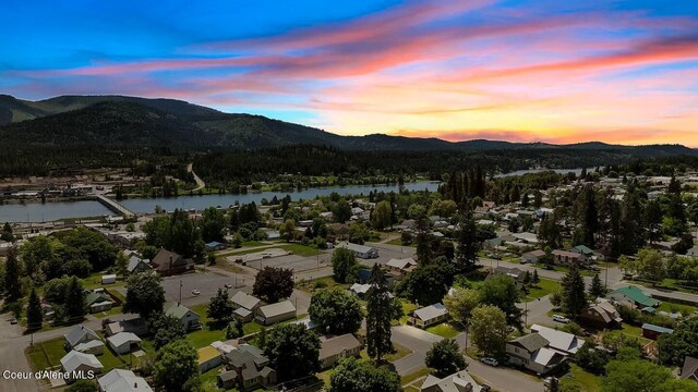 372 E Jefferson Ave, Priest River, ID 83856 - view of property location with a water and mountain view