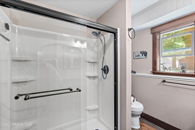 3470 W Seasons Rd, Rathdrum, ID 83858 - full bath with a stall shower and toilet