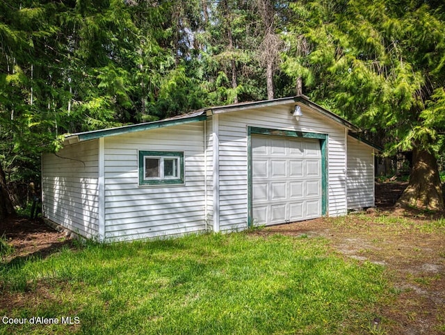 348 Kootenai Trail Rd, Naples, ID 83847 - view of detached garage