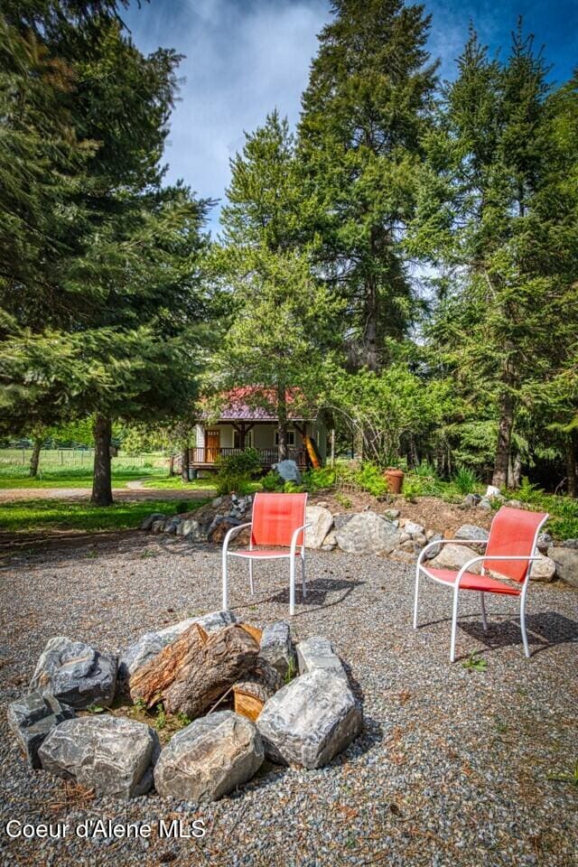 348 Kootenai Trail Rd, Naples, ID 83847 - view of yard