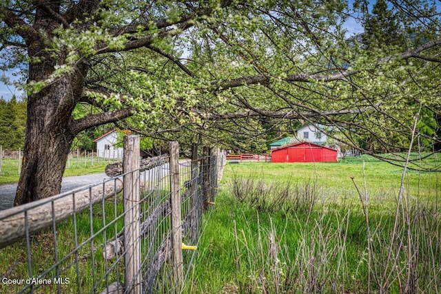 348 Kootenai Trail Rd, Naples, ID 83847 - view of yard featuring an outbuilding and a barn