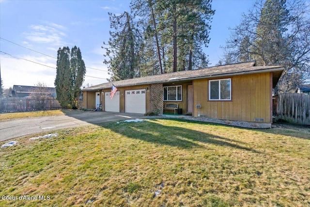 2707-2709 N 10th St, Coeur Dalene, ID 83815 - ranch-style home with a garage and concrete driveway