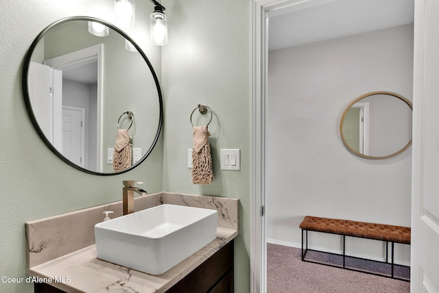 6314 Irish Dr, Rathdrum, ID 83858 - bathroom featuring vanity and baseboards