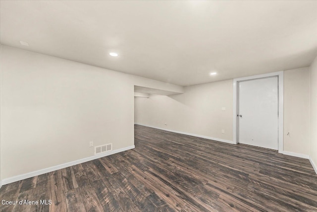342 Summit Blvd, Priest River, ID 83856 - finished below grade area with wood finished floors, baseboards, and recessed lighting