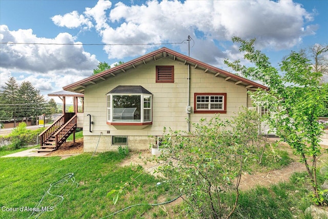 342 Summit Blvd, Priest River, ID 83856 - view of home's exterior with a yard
