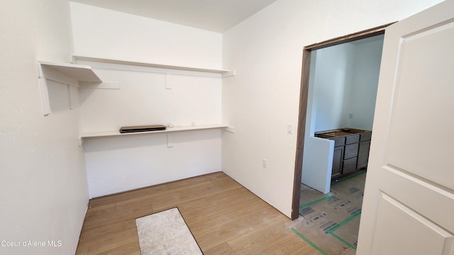 2060 E Plaza Ct, Post Falls, ID 83854 - spacious closet featuring light wood finished floors