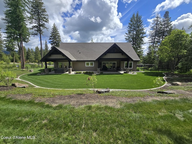 12552 N Walden Loop, Rathdrum, ID 83858 - back of house with a yard and a gazebo