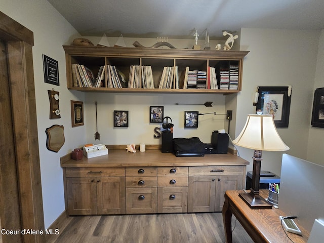 12552 N Walden Loop, Rathdrum, ID 83858 - office area with light wood-style flooring