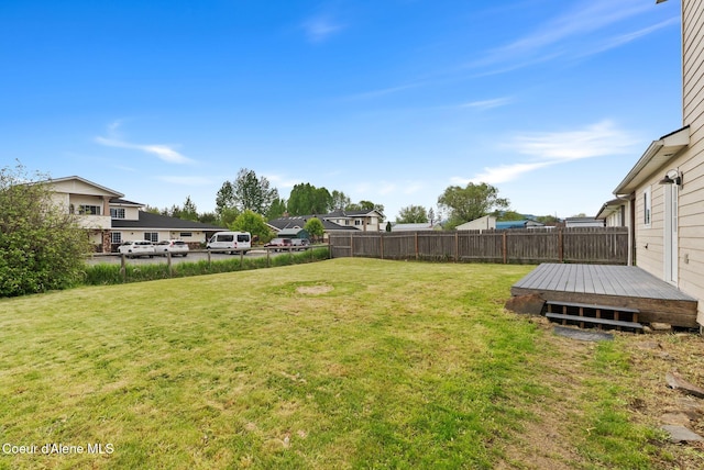 410 Humbird St, Kootenai, ID 83840 - view of yard with a deck