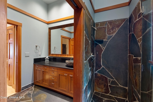 2672 Merril Martin Rd, Sagle, ID 83860 - full bathroom with vanity and a shower