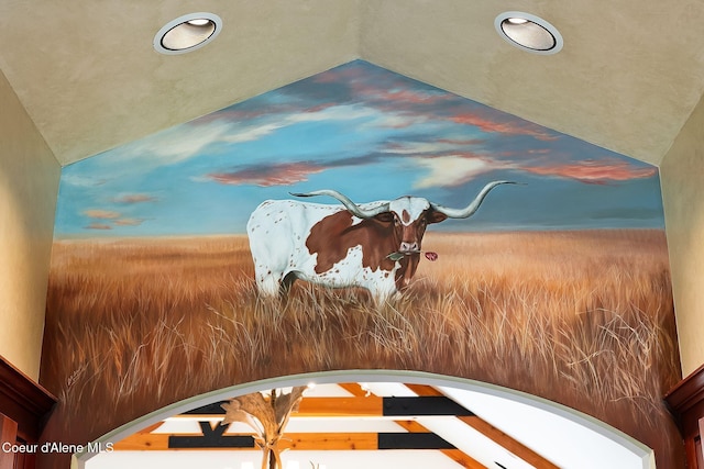 2672 Merril Martin Rd, Sagle, ID 83860 - detailed view of arched walkways and recessed lighting