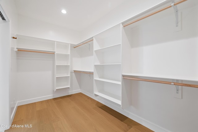 11947 N Rocking R Rd, Hayden, ID 83835 - walk in closet featuring light wood finished floors