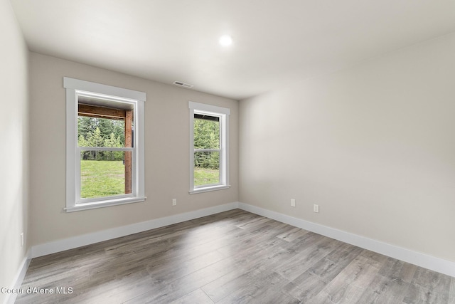193 Grouse Rd, Sandpoint, ID 83864 - empty room with plenty of natural light, light wood-style floors, and baseboards