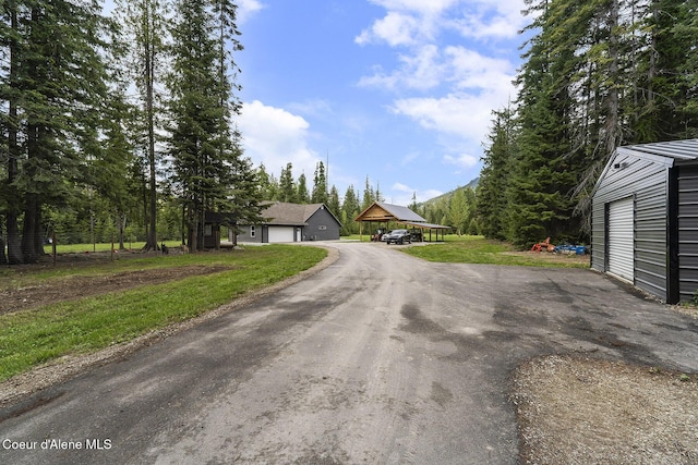 193 Grouse Rd, Sandpoint, ID 83864 - view of asphalt driveway