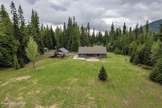 193 Grouse Rd, Sandpoint, ID 83864 - aerial view of property and surrounding area featuring a forest
