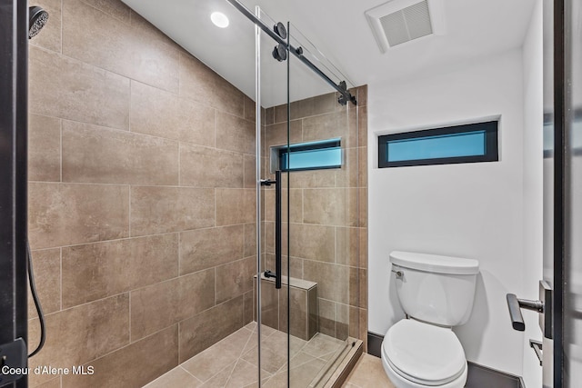 1808 Garfield Bay Rd, Sagle, ID 83860 - full bathroom featuring a shower stall and toilet