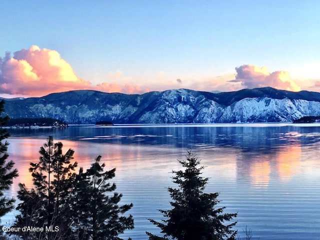 1808 Garfield Bay Rd, Sagle, ID 83860 - water view with mountains