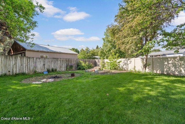 2101 W Bordeaux Ave, Hayden, ID 83835 - view of yard featuring a garden