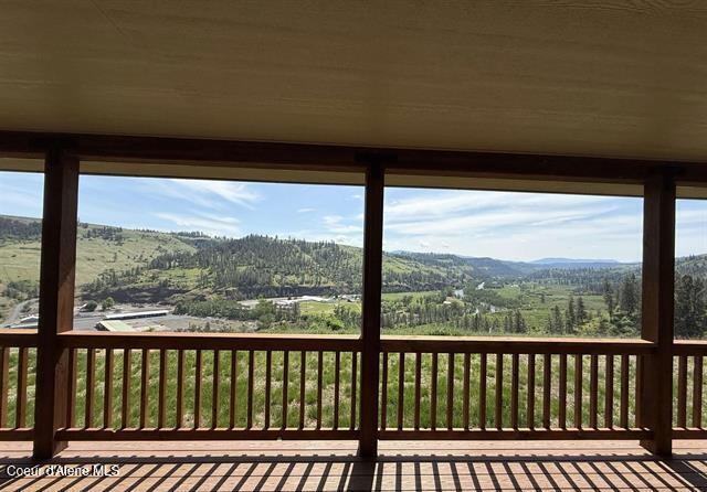 240 Canyon Dr, Kooskia, ID 83539 - view of wooden deck