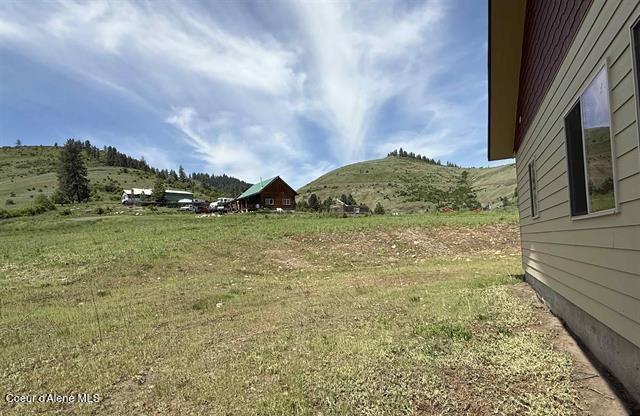 240 Canyon Dr, Kooskia, ID 83539 - view of yard with a mountain view and a view of countryside