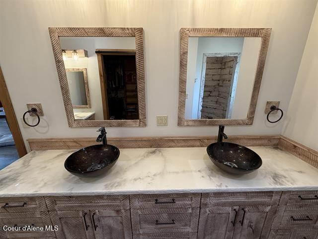 240 Canyon Dr, Kooskia, ID 83539 - full bath with double vanity