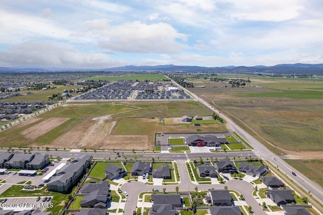 4615 N Connery Loop, Post Falls, ID 83854 - aerial perspective of suburban area featuring mountains
