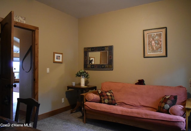 995 S Saddleback Dr, Coeur Dalene, ID 83814 - living area with carpet flooring and baseboards