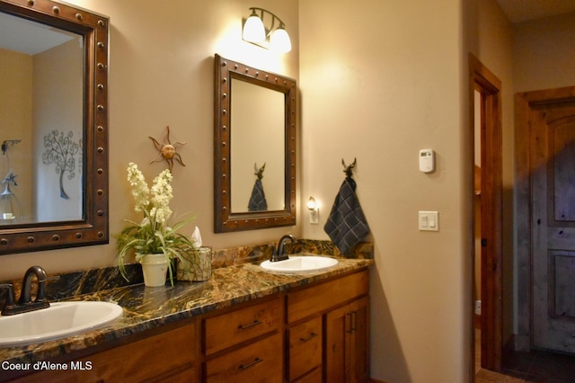 995 S Saddleback Dr, Coeur Dalene, ID 83814 - bathroom with double vanity