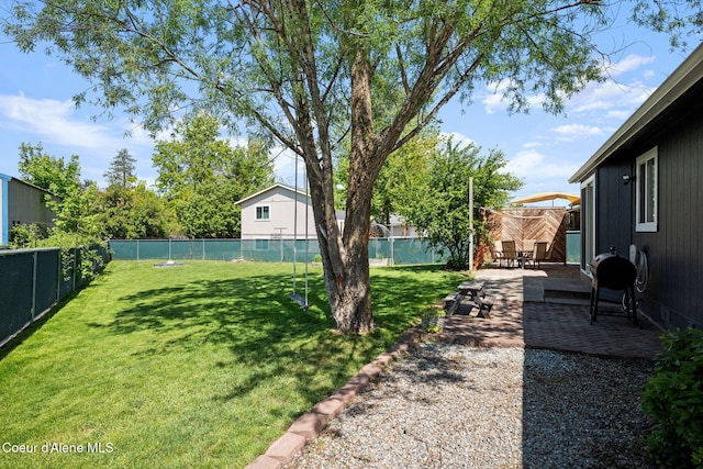 1125 N Shannon Ln, Post Falls, ID 83854 - view of yard featuring a patio area