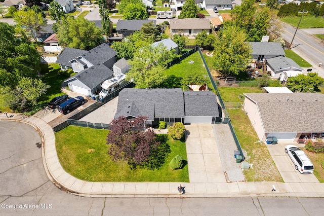 1125 N Shannon Ln, Post Falls, ID 83854 - aerial perspective of suburban area