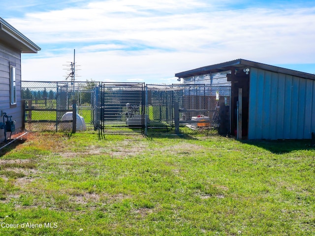 222 E Remington Rd, Athol, ID 83801 - view of yard featuring a gate