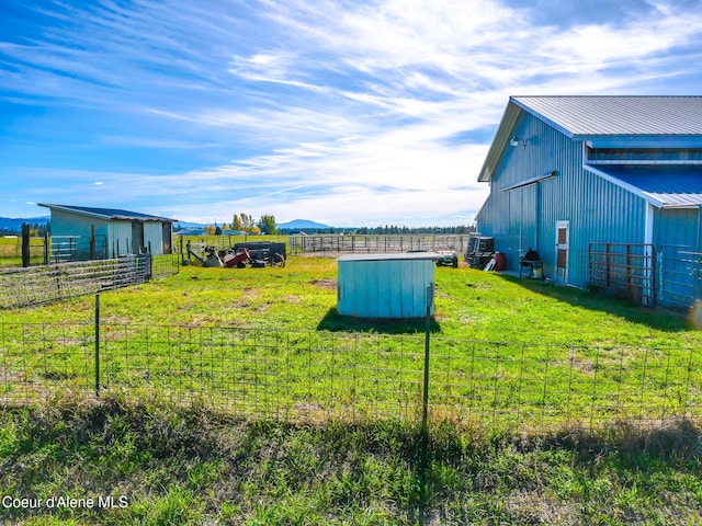 222 E Remington Rd, Athol, ID 83801 - view of yard with an outbuilding and an outdoor structure