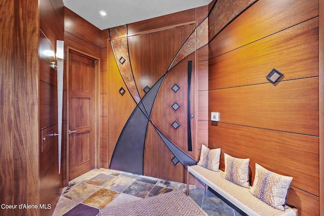 2051 S Island Green Dr, Coeur Dalene, ID 83814 - detailed view of wood walls