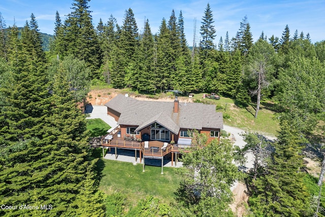 17378 N Freddi Rd, Rathdrum, ID 83858 - view of subject property featuring a heavily wooded area