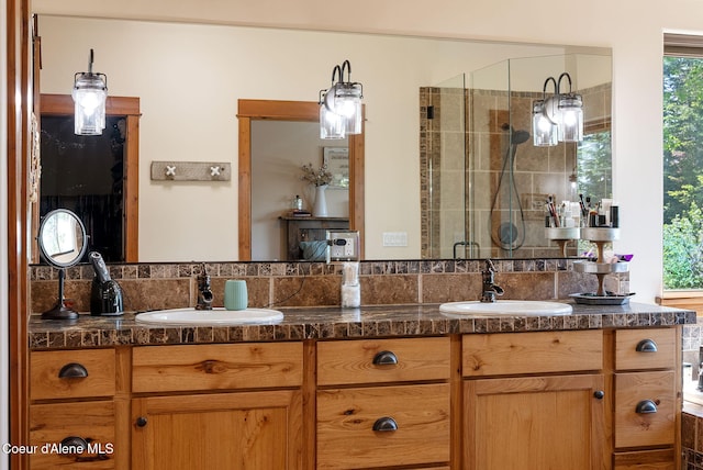 17378 N Freddi Rd, Rathdrum, ID 83858 - full bath featuring double vanity and tiled shower