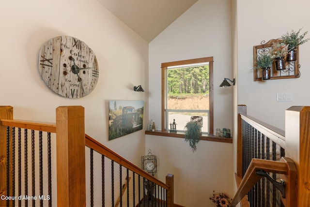 17378 N Freddi Rd, Rathdrum, ID 83858 - stairway with lofted ceiling