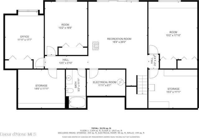 17378 N Freddi Rd, Rathdrum, ID 83858 - home floor plan