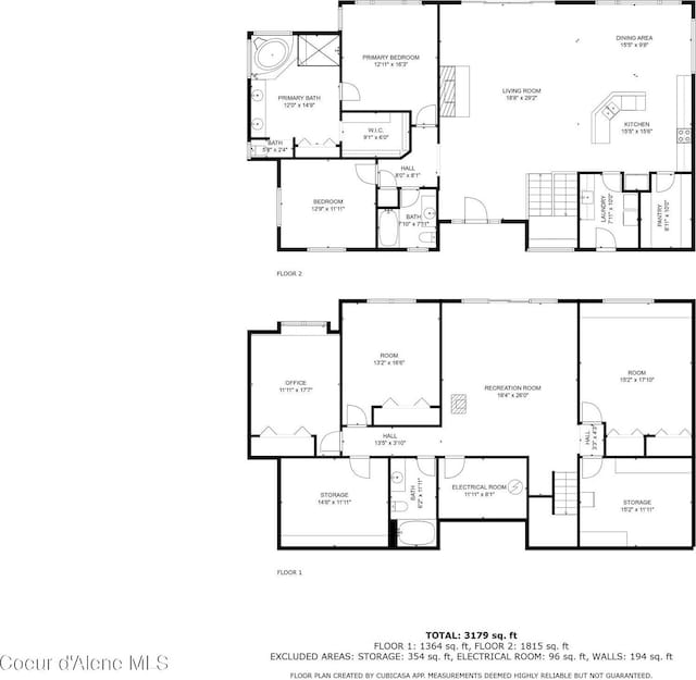 17378 N Freddi Rd, Rathdrum, ID 83858 - floor plan / room layout