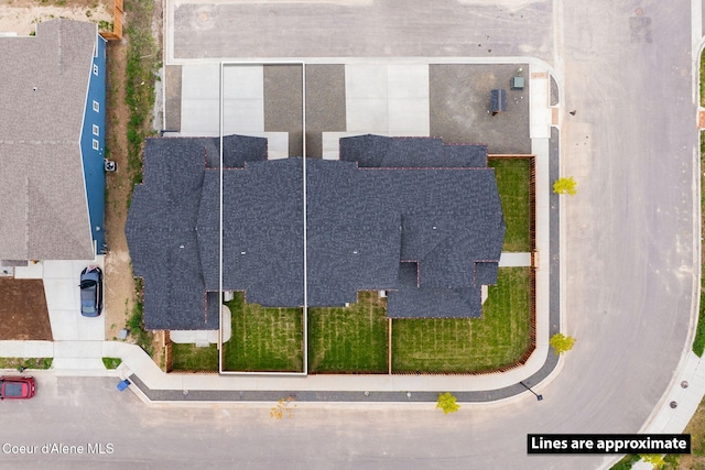 1674 Onyx Ct, Sandpoint, ID 83864 - bird's eye view