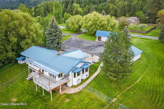 291 Comeback Bay Ln, Sagle, ID 83860 - view of subject property featuring a forest