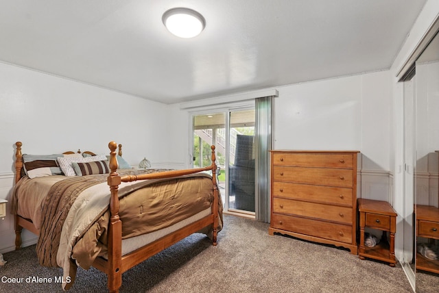 291 Comeback Bay Ln, Sagle, ID 83860 - carpeted bedroom featuring access to exterior