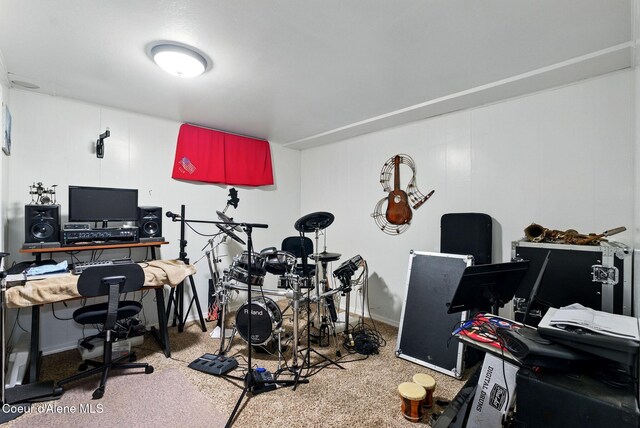 291 Comeback Bay Ln, Sagle, ID 83860 - office with carpet