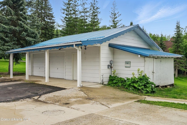 291 Comeback Bay Ln, Sagle, ID 83860 - view of detached garage