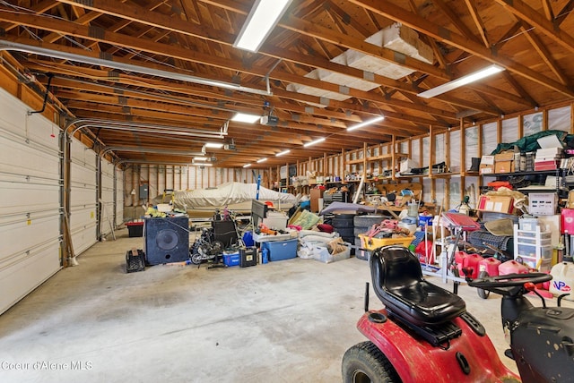 291 Comeback Bay Ln, Sagle, ID 83860 - view of garage