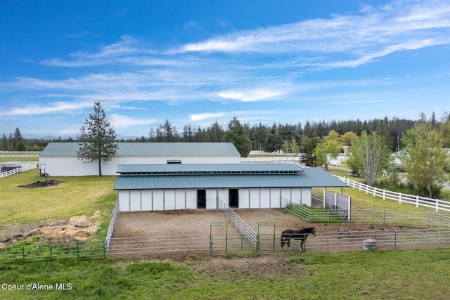 7104 W Kidd Island Rd, Coeur Dalene, ID 83814 - view of horse barn