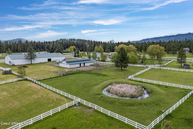 7104 W Kidd Island Rd, Coeur Dalene, ID 83814 - aerial view of sparsely populated area featuring a heavily wooded area
